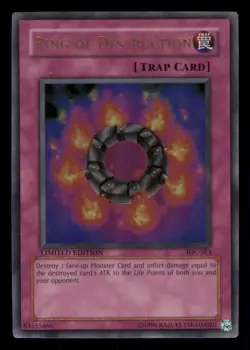 Ring of Destruction IOC-SE3 - Invasion of Chaos Limited Yugioh MP - Image 1