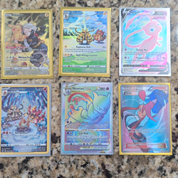Pokemon TCG 6-Card Holo/Foil Lot: Pikachu Mew V Mewtwo VSTAR Skyla CZ/FS - Image 1