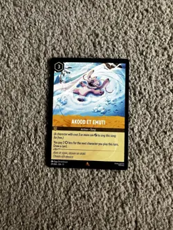Disney Lorcana Winterspell Akood et Emuti Rare Non-Foil - Image 1