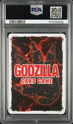 PSA 10 Godzilla Card Game Godzilla, King of the Monsters EBP01-075 SR Foil - Image 2