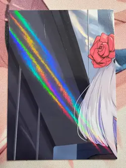 Goddess Story Cherry Blossom Kiss 2 - Puzzle 2 - Top Left Piece -Anime Card - Image 1