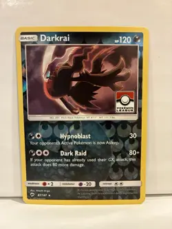Darkrai (Pokemon League) 087/147 League & Championship Cards Reverse Holo LP - Image 1