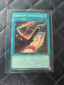 1x Yugioh Cards of Consonance LCKC Secret Rare Card NM - Image 1