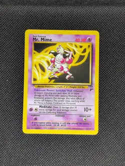 Mr. Mime Base Set 2 Card 27/130 Regular Card - Lightly Played - Pokemon TCG - Image 1