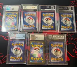 Pokemon Graded Cards Lot of 7 - Image 2