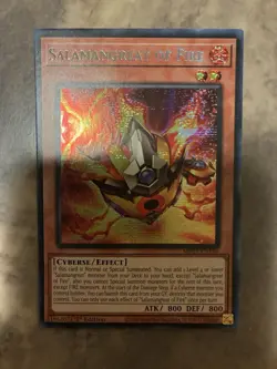 Yugioh! TCG - Salamangreat of Fire - Prismatic Secret Rare - MP25-EN144 - Image 1