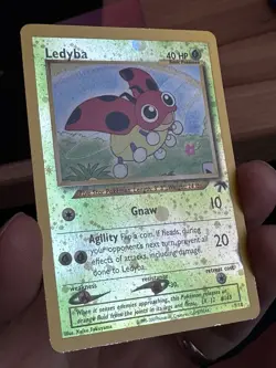 Ledyba Southern Islands 7/18 Reverse Holo Pokemon Card NM/LP+ - Image 4