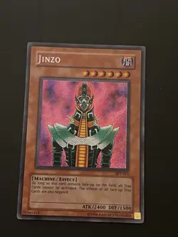 Yugioh Jinzo BPT-011 Limited Edition Secret Rare Holo - Image 1