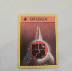 Pokemon Card - Fighting Energy (WotC 2002 Energize League Promo) Reverse Holo - Image 1