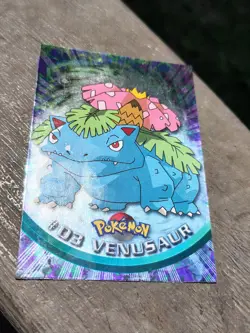 Venusaur #03 Foil Topps Blue Logo Holo 1999 Pokemon Trading Card LP - Image 1
