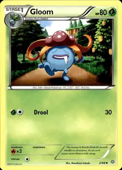 POKEMON GLOOM 2 ANCIENT ORIGINS 98 UNCOMMON LP - Image 1