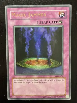 Yugioh Magic Jammer MRD-128 Ultra Rare Unlimited NM - Image 1