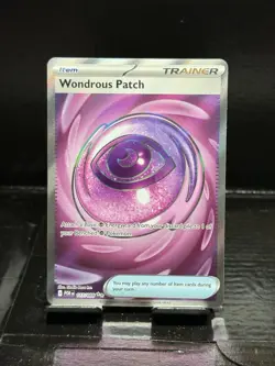 Pokemon Wondrous Patch POR Foil Holo Trainer Item Card 117/088 - Image 1