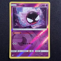 Gastly 67/214 Reverse Holo Common Unbroken Bonds Pokemon Lightly Played - Image 1