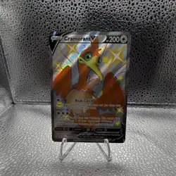 Pokemon Cramorant V SWSH086 SWSH Promo Holo Basic 200 HP EN 2021 - Image 1