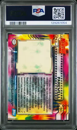 1999 TOPPS POKEMON THE MOVIE EDT FAREWELL #39 MOVIE EDITION PSA 10 - Image 2