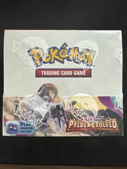 Pokemon Scarlet & Violet: Paldea Evolved Booster Box-Factory-Sealed Booster Box - Image 1