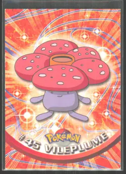 1999 Topps Pokemon TV Animation Edition Series 1 Vileplume #45 - Image 1