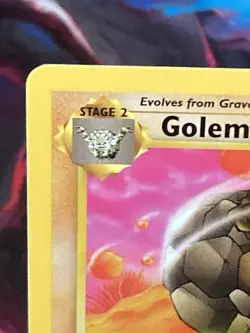 Golem 36/62 Fossil Regular 1st Edition WOTC Pokemon - Image 2