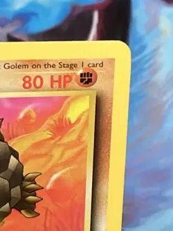 Golem 36/62 Fossil Regular 1st Edition WOTC Pokemon - Image 3
