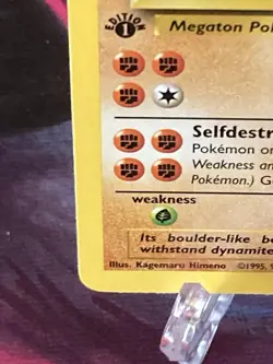 Golem 36/62 Fossil Regular 1st Edition WOTC Pokemon - Image 4