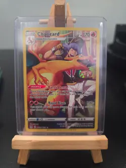 Pokemon TCG Charizard TG03/TG30 2022 Sword and Shield Lost Origin NM - Image 1