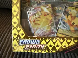 Pokemon TCG Sword & Shield Game Crown Zenith Pikachu VMAX Special Collection Box 820650851889 - Image 3