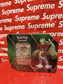 Pokemon TCG Divergent Power Hisuian Decidueye V Tin NEW FACTORY SEALED - Image 1