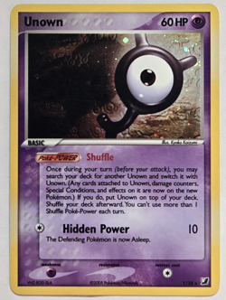 Unown Y/28 Unseen Forces Holo Rare LP - Image 1
