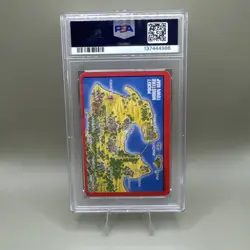 Charizard #000 Trainer Map 1996 Pokemon Japanese Bandai Carddass Vending PSA 5 - Image 3