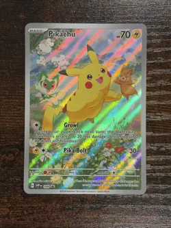 Pikachu SVP 088 Pokemon Paldea Adventure Chest Promo Holo NM - Image 1