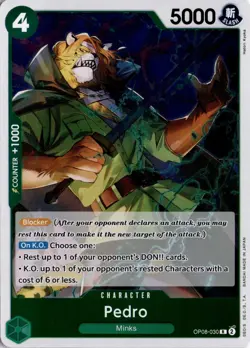 Pedro R Two Legends OP08-030 One Piece TCG - Image 1