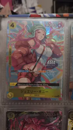 One Piece TCG Jewelry Bonney ASIA EXCLUSIVE Promo P-113 - Image 1