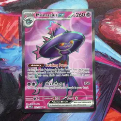 Mismagius EX #112/094 Phantasmal Flames Ultra Rare Holo Pokemon 2025 TCG - Image 1