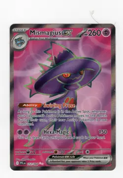 Pokemon TCG Phantasmal Flames Mismagius Ex 112/094 Special Illustration Rare - Image 1