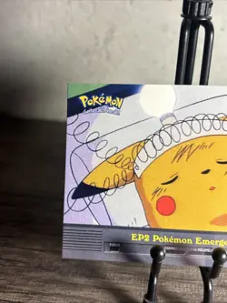 EP2 Pokemon Emergency - TV Topps Series 2 - BLUE LOGO - POKEMON CARD - NM! - Image 2