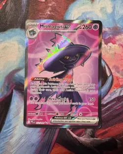 Mismagius ex 112/094 Ultra Rare Phantasmal Flames Pokemon Holo - Image 1