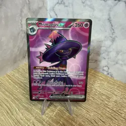 Pokemon Card Mismagius EX 112/094 Phantasmal Flames Full Art Ultra Rare NM - Image 1