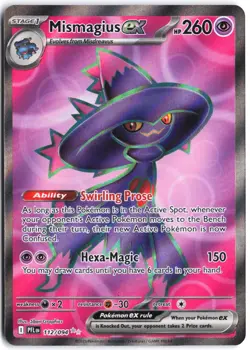 Mismagius ex 112/094 Ultra Rare Phantasmal Flames Pokemon NM - Image 1