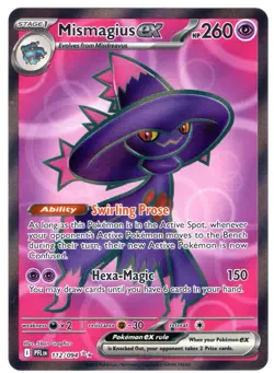 Mismagius ex PFL 112/094 Ultra Rare Holo Pokemon Phantasmal Flames Near Mint - Image 1