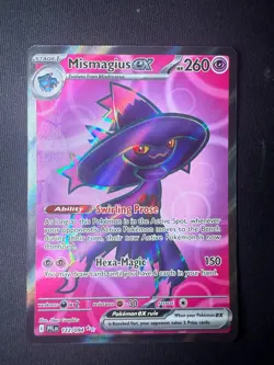 Pokemon TCG Mismagius EX 112/094 Ultra Rare – Phantasmal Flames – Near Mint - Image 2
