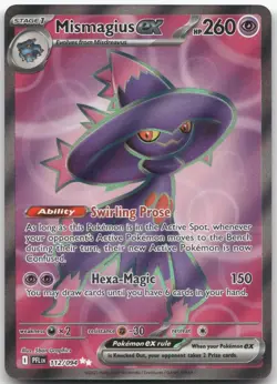 Phantasmal Flames PFL 112/094 Mismagius ex Ultra Rare NM - Image 1