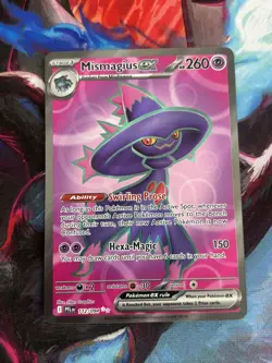 Mismagius ex 112/094 Pokemon Card - 2025 Phantasmal Flames - Image 1