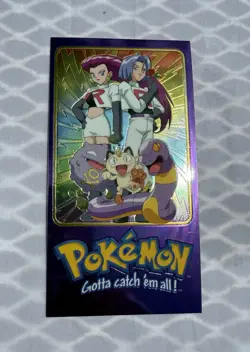 Pokemon Topps TEAM ROCKET Chrome 3of 5 Card Series 2 TV ANIMATION EDITION NM - Image 1