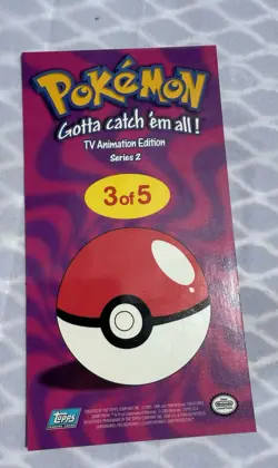 Pokemon Topps TEAM ROCKET Chrome 3of 5 Card Series 2 TV ANIMATION EDITION NM - Image 2
