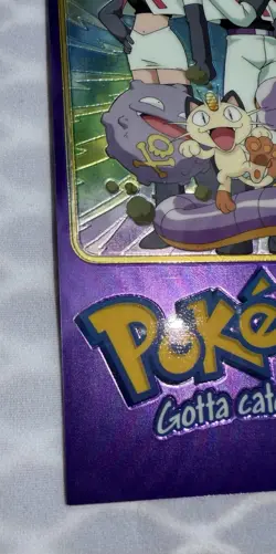 Pokemon Topps TEAM ROCKET Chrome 3of 5 Card Series 2 TV ANIMATION EDITION NM - Image 3