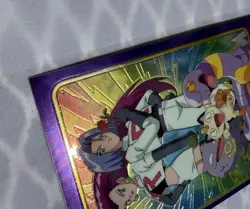Pokemon Topps TEAM ROCKET Chrome 3of 5 Card Series 2 TV ANIMATION EDITION NM - Image 5