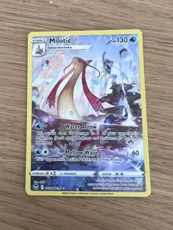 Milotic TG02/TG30 Silver Tempest Trainer Gallery FULL ART HOLO Pokemon Card NM - Image 3