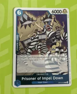 Prisoner of Impel Down OP16-042 R The Time of Battle Foil English One Piece - Image 1