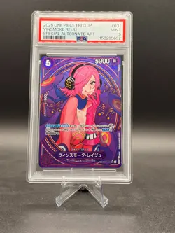 Vinsmoke Reiju EB03-031 Special Alt Art PSA 9 MINT One Piece EB03 Japanese 2025 - Image 1